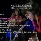 Neil Diamond Live Solo Acoustic DVD 1973