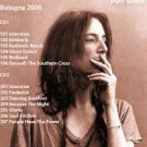 PATTI SMITH GROUP Arena del Sole, Bologna ITA - April 4, 2008 2 CD SET