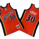 Golden State Warriors #30 Stephen Curry Men's Orange Basketball Jersey