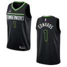 Minnesota Timberwolves #1 Anthony Edwards Men's Charcoal Basketball Jersey