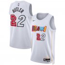 Miami Heat #22 Jimmy Butler Men's White Basketball Jersey