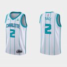 Charlotte Hornets #2 LaMelo Ball Men's White Basketball Jersey