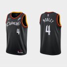 Cleveland Cavaliers #4 Evan Mobley Men's Black Basketball Jersey