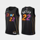 Miami Heat #22 Jimmy Butler Men's Black Basketball Jersey