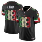 Men's #88 CeeDee Lamb Dallas Cowboys Mexico Black Football Stitched Jersey
