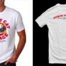 The LUCKY CAT GARAGE 2 side tee motorcycle Edwin bike S M L XL 2XL 3XL t-shirt