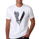 VIKING logo tee Old Norse legend hero Ragnar Lodbrok S M L XL 2XL 3XL t-shirt