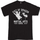 FIST OF DRAGON tee Martial arts school hong kong mma S M L XL 2XL 3XL t-shirt