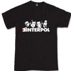 INTERPOL tee rock band Paul Banks Hot cross big noble S M L XL 2XL 3XL t-shirt
