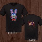 Bonnie FIVE NIGHT AT FREDDY'S S M L XL 2XL 3XL tee kids horror game T-shirt