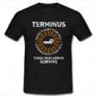Terminus T-Shirt The Walking Dead Zombie Horror Movie tee S M L XL 2XL 3XL