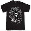 CTHULHU H.P Lovecraft T-Shirt Horror fiction author S M L XL 2XL 3XL Tee