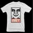 OBEY Andre the Giant has a pose tee street art T-Shirt S M L XL 2X-3XL Tee WHITE