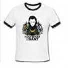 LOKI Tom Hiddleston t-shirt THOR the avengers superhero S M L XL 2XL tee