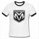 DODGE RAM ringer tee pickup trucks Fiat Chrysler Automobile S M L XL 2XL T-Shirt
