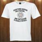 Big Bang Theory tee always physics bazinga! nerd geek S M L XL 2XL 3XL T-shirt