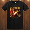 Terror tee T-Shirt metalcore band Scott Vogel S M L XL 2XL 3XL Down to Nothing