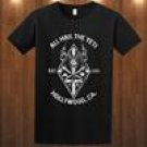 All Hail the Yeti tee T-Shirt Screams From a Black Wilderness S M L XL 2XL 3XL