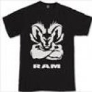 Dodge RAM muscle tee mizik rasin band t-shirt Richard A Morse S M L XL 2XL 3XL