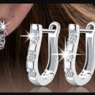 Fashion Novel Silver Ouro Women's Hoop Earrings