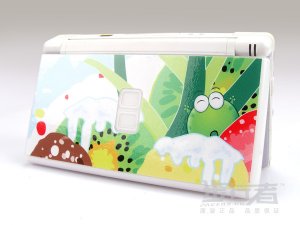 Nintendo DS Lite VINYL SKIN frog NDSL 13