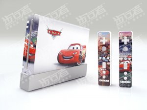 Nintendo Wii VINYL SKIN Car 01