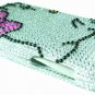 Silver Hello Kitty Bling Crystal Case Cover for HTC G7 Desire