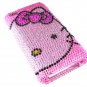 Pink Hello Kitty Bling Crystal Case Cover for Apple iPod Touch 4 iTouch 4