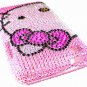 Pink Hello Kitty Bling Crystal Case Cover for Apple iPod Touch 4 iTouch 4