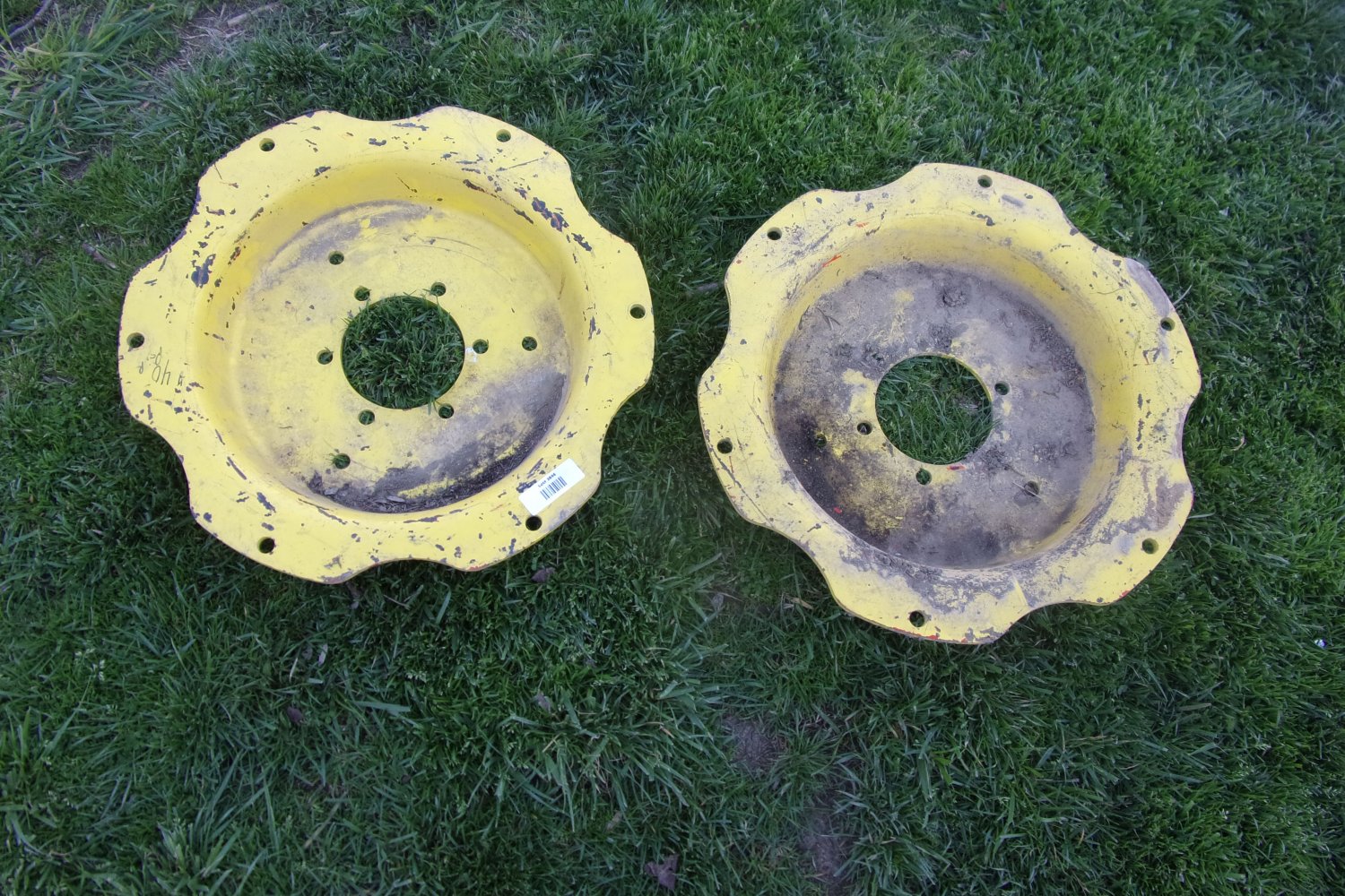 John Deere Steel Wheel Centers