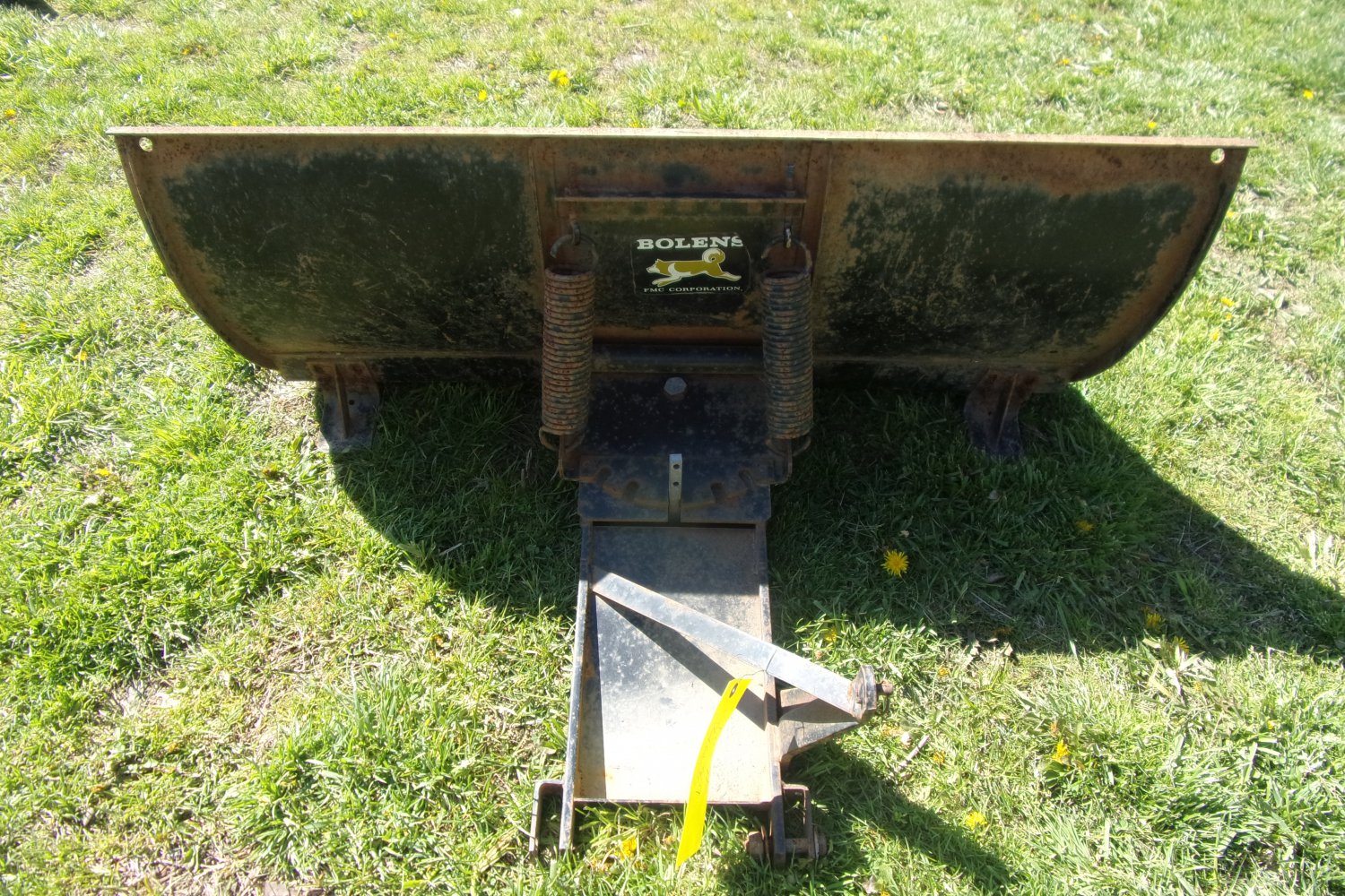 Bolens FMC 42 Inch Front Blade Attachment