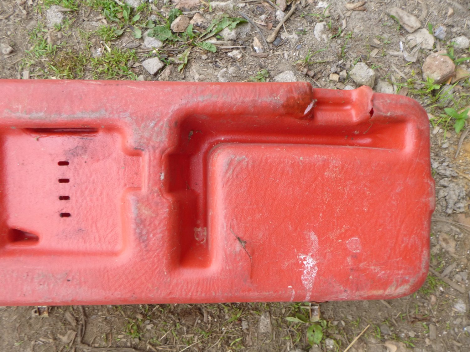 Vintage Square Plastic Homelite Chainsaw Case