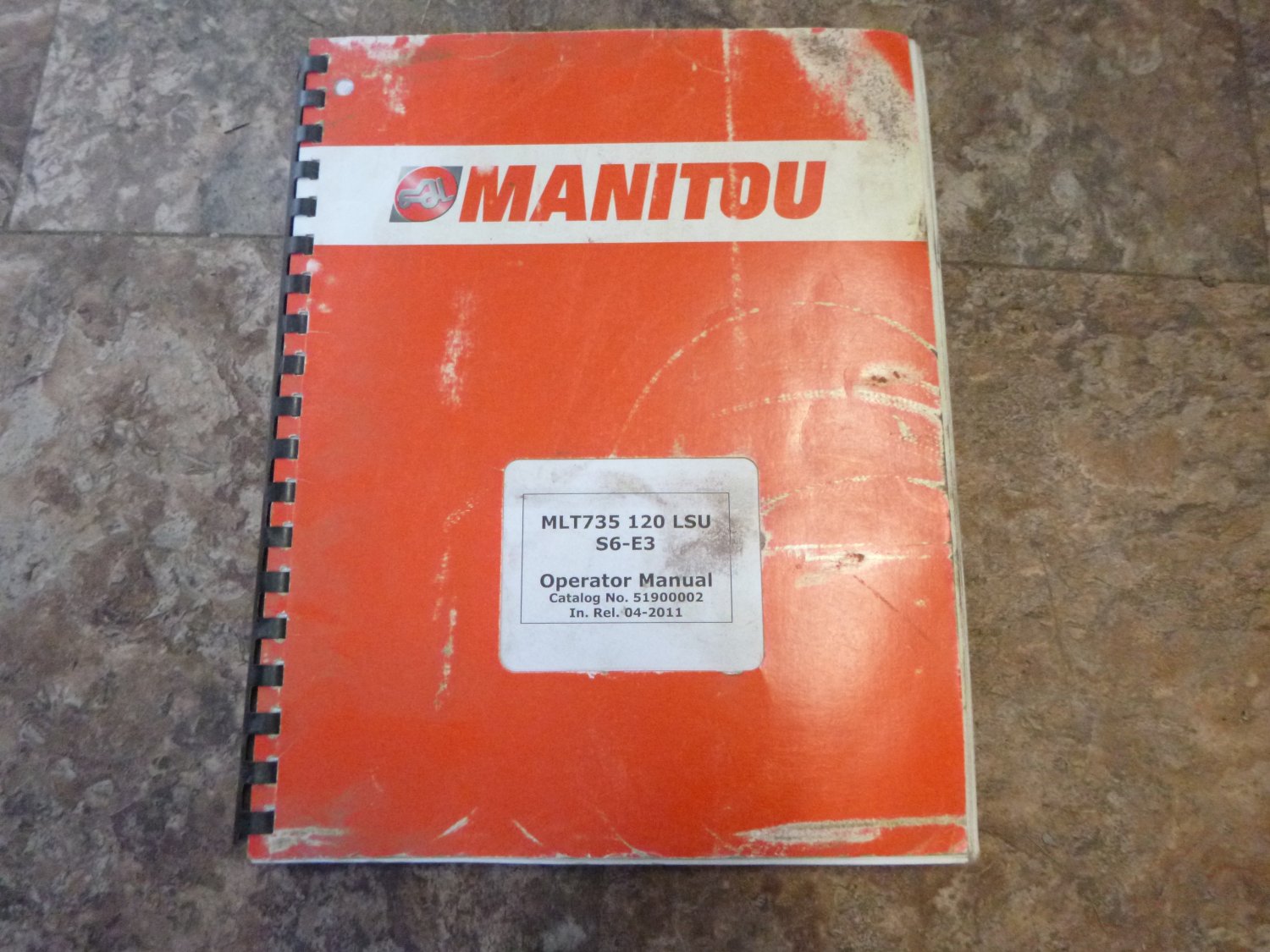 Manitou MLT735 120LSU Operator Manual
