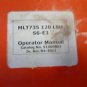 Manitou MLT735 120LSU Operator Manual