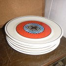 (6) LENOX Staccto Temperware Dinner Plates 10"