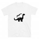 Dinosaur Shirt size M, cotton shirt, short sleeve, Free Shipping