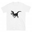 Dinosaur Shirt, size M, cotton shirt, short sleeve, free shipping