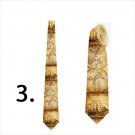 Necktie with geographic maps stars and universe