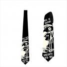 Necktie with Jack skellington and the bride for Halloween theme party