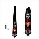Necktie with It scary clown print for Halloween theme party
