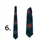 Necktie with pokemon valor logo
