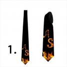 Necktie with with your initial letters custom design
