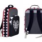 Backpack for school and travel with shark teeth and heart