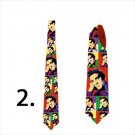 Necktie with Elvis and rock and roll