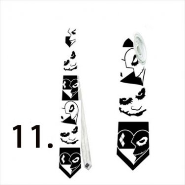 Necktie with jocker