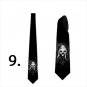 Necktie with nun comic horror for Halloween theme party