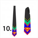 Necktie with superman logo