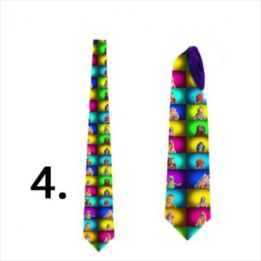 Necktie with muppet show