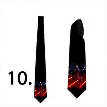 Neck tie with star wars