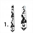 Necktie with sleeping beauty